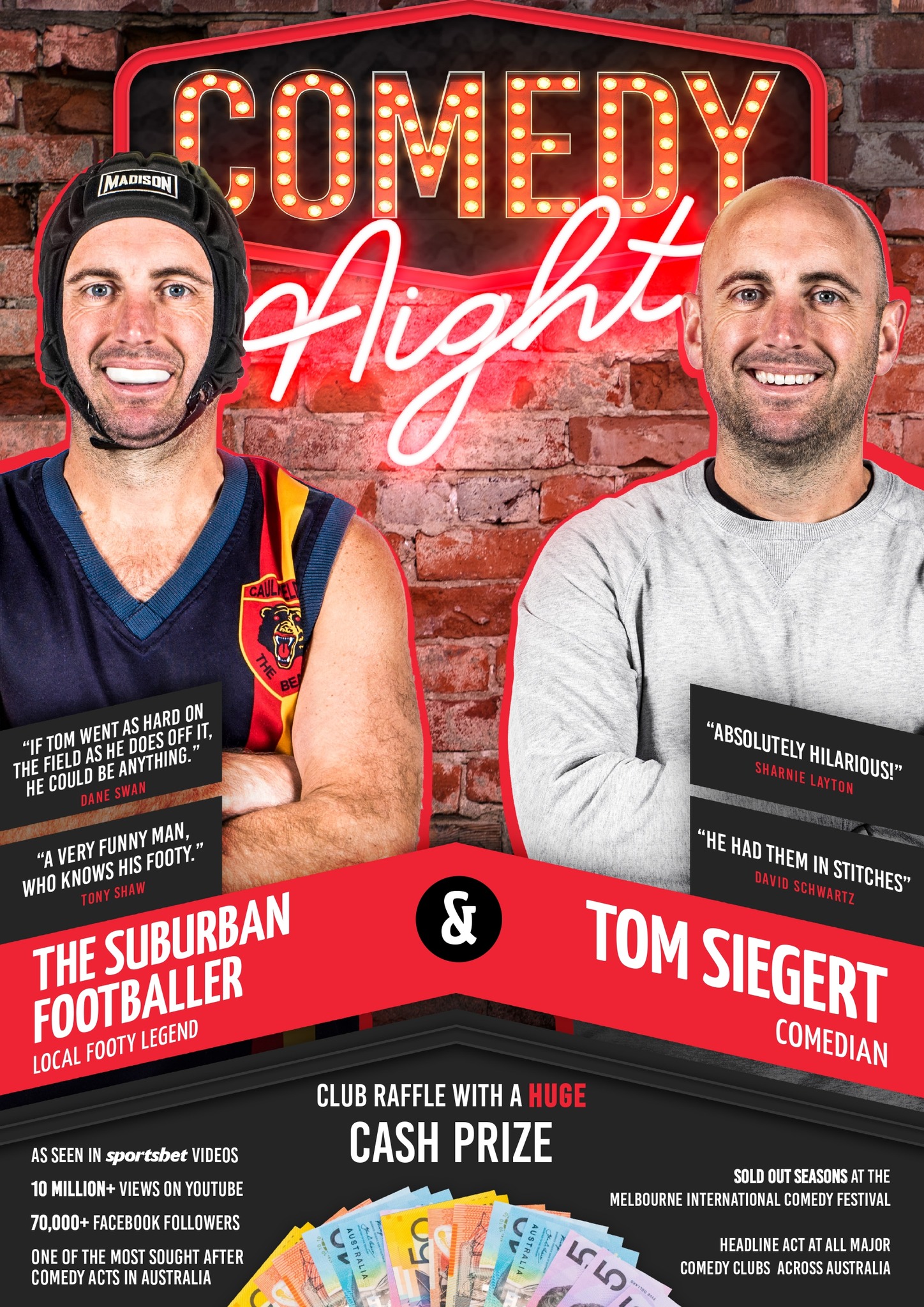 Comedy night at the Yachty !